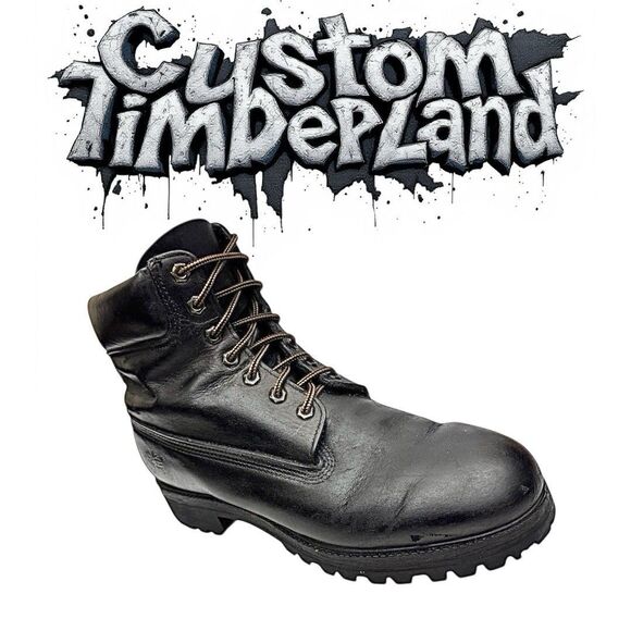 Timberland Mens Vintage 90s Custom Restored 169119 Made In USA Size 10 Medium main image 8
